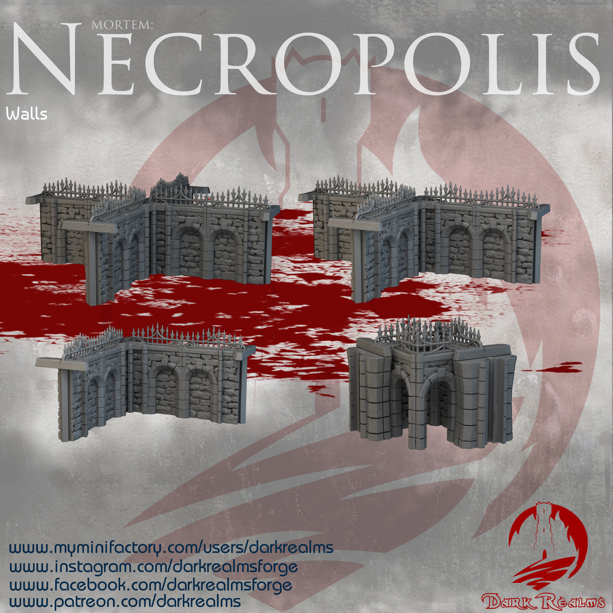 Necropolis walls kit